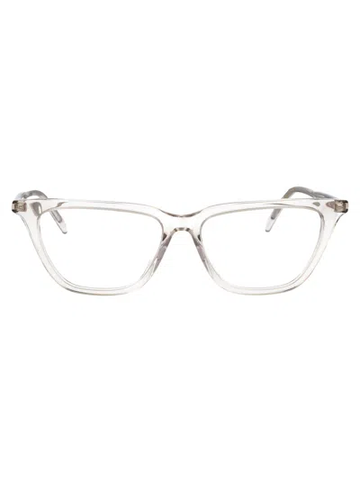 Saint Laurent Cat Eye Optical Sl 889 Sulpice Thin Opt 004 In Transparent