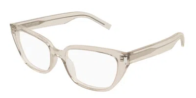 Saint Laurent Sl 896 004 Women's Glasses Brown Size 55 - Free Lenses - Blue Light Block Available
