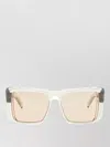 Saint Laurent Sl 900 Howl Rectangular Transparent Frame Sunglasses In Pattern