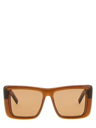 Saint Laurent 'sl 900 Howl' Sunglasses In Brown
