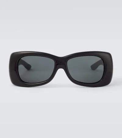 Saint Laurent Sl 901 Howl Square Sunglasses In Black