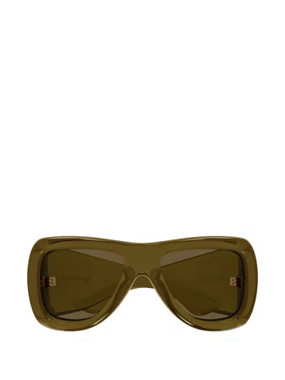 Saint Laurent Sl 902 Howl Sunglasses In Green