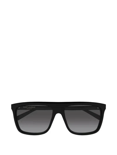 Saint Laurent Sl 904 Square-frame Sunglasses In Black