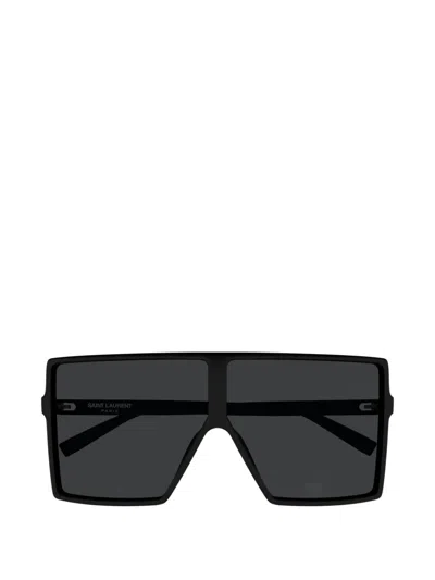 Saint Laurent Sl 909 Betty S Square-frame Sunglasses In Black
