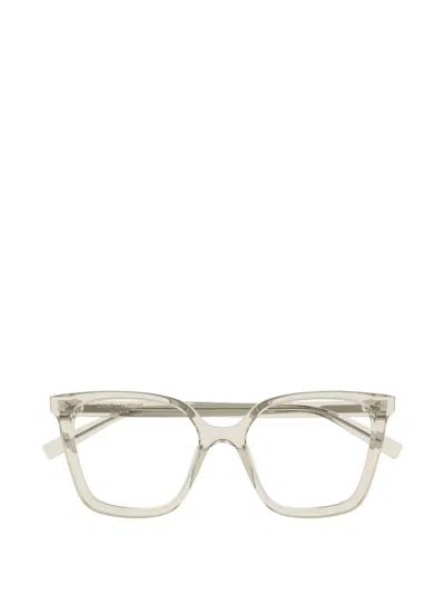 Saint Laurent Sl 910 Glasses In Metallic