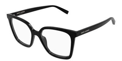 Saint Laurent Sl 910 001 Women's Glasses Black Size 53 - Free Lenses - Blue Light Block Available