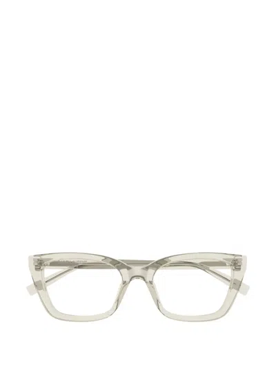 Saint Laurent Sl 911 Glasses In Transparent