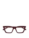 Saint Laurent Full Frame Plain Mirror In Brown