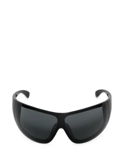 Saint Laurent Sl 914 Geometric-frame Sunglasses In Black