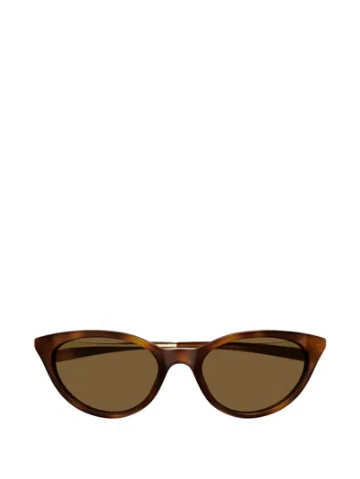 Saint Laurent Sl 932 Cat-eye Sunglasses In Brown