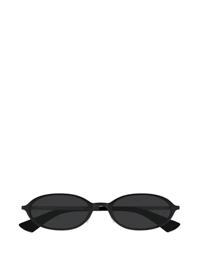 Saint Laurent Sl 935 Oval-frame Sunglasses In Black