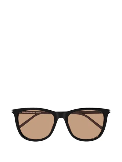 Saint Laurent Sl 940k Square-frame Sunglasses In Black