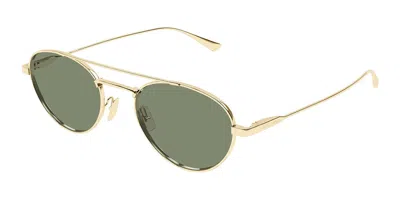 Saint Laurent Sl 97 004 Occhiali Da Sole Oro Per Donna In Purple