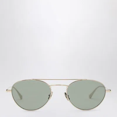 Saint Laurent Sl 97 Gold/green Sunglasses