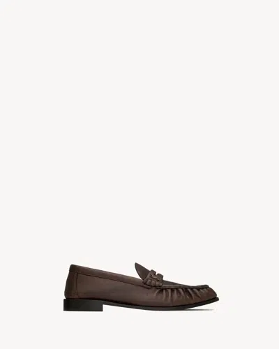 Saint Laurent Sl H26 Loafer In Brown