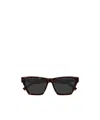 Saint Laurent Sl M103 Linea Monogram 006 Havana Grey Sunglasses In Brown