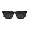 Saint Laurent Sl M103 Linea Monogram 006 Havana Grey Sunglasses