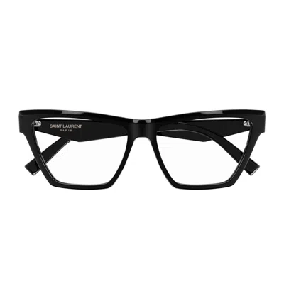 Saint Laurent Sl M103 Opt Linea Monogram 001 Black Glasses