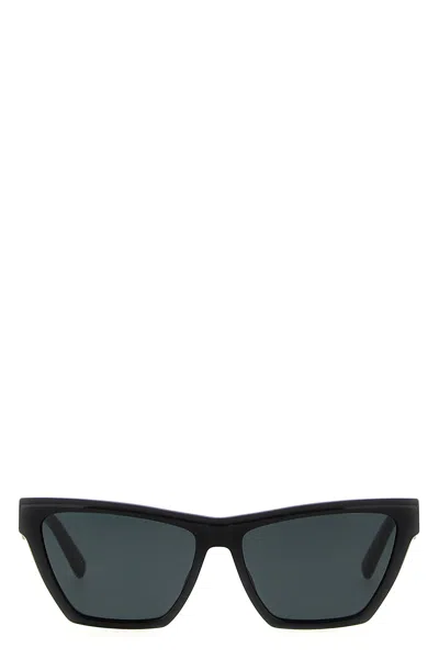 Saint Laurent 'sl M103' Sunglasses In Gold