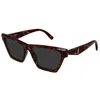 Saint Laurent Sl M103006 Havana Havana Grey In Black