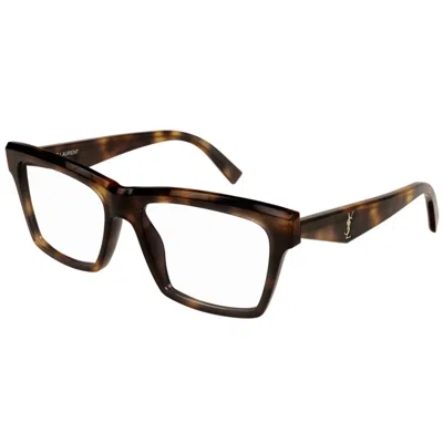 Saint Laurent Sl M104 Opt003 Havana Havana Transpa In Brown