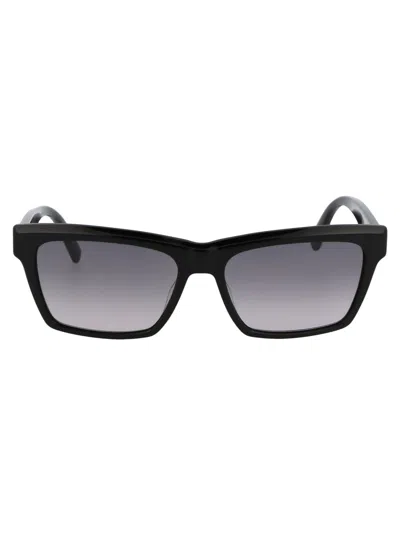 Saint Laurent Sl M104 Sunglasses In 001 Black Black Grey