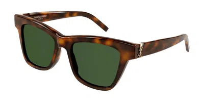 Saint Laurent Sl M106 003 Women's Sunglasses Tortoiseshell Size 52 In Multi