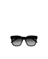 Saint Laurent Sl M107/k Square-frame Sunglasses In Black