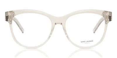Saint Laurent Sl M108 Women's Glasses, Brown, Size 55 In White