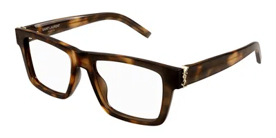 Saint Laurent Sl M10_b Men's Glasses, Tortoiseshell, Size 52 In Brown