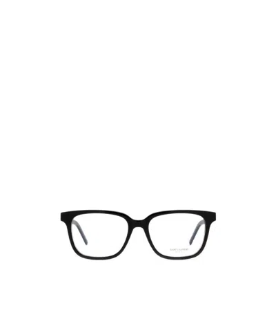 Saint Laurent Sl M110 Square-frame Glasses In Black
