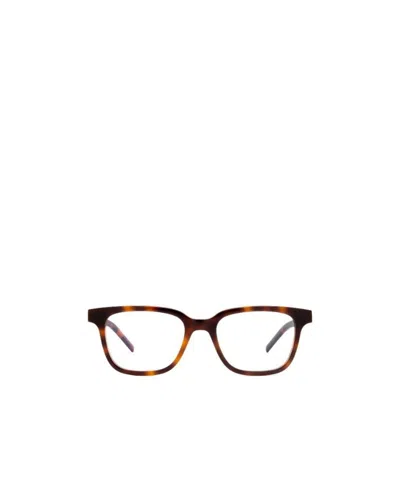 Saint Laurent Sl M110 Square-frame Glasses In Multicolor