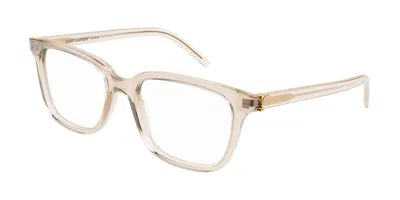Saint Laurent Sl M110/f Asian Fit Women's Glasses, Brown, Size 53
