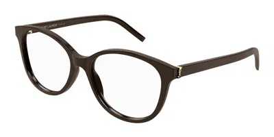 Saint Laurent Sl M112 Women's Glasses, Brown, Size 54
