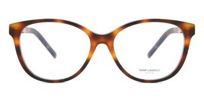 Saint Laurent Sl M112 Women's Glasses, Tortoiseshell, Size 54 In Multi