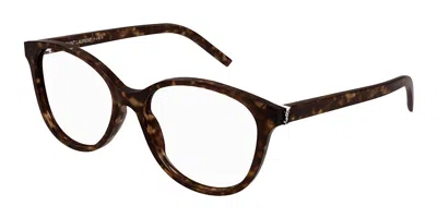 Saint Laurent Sl M112 Women's Glasses, Tortoiseshell, Size 54 In Brown