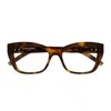 Saint Laurent Sl M117 Linea Monogram 002 Light Havana Glasses In Brown