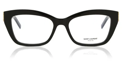 Saint Laurent Sl M117 Women's Glasses, Black, Size 53