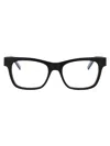 Saint Laurent Brille Mit Cat-eye-gestell In Black