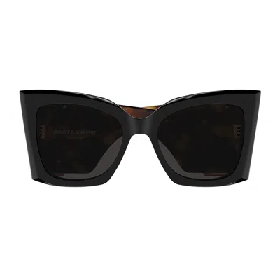 SAINT LAURENT SAINT LAURENT SL M119 BLAZE 003 BLACK HAVANA SUNGLASSES