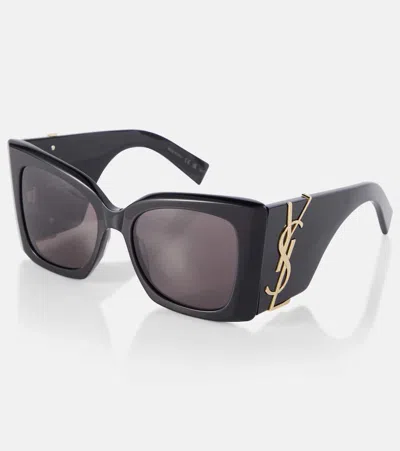 Saint Laurent Woman Sunglasses Sl M119 Blaze In Black