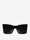 Saint Laurent Sl M119 Blaze Oversize-frame Sunglasses In Black