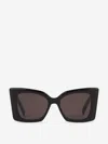 Saint Laurent Sl M119 Blaze Rectangular Sunglasses In Cat Eye Design