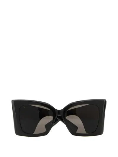 Saint Laurent Sl M119 Blaze Square-frame Sunglasses In Black