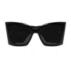 Saint Laurent Black Blaze Square-frame Sunglasses