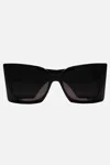 Saint Laurent Sl M119 Blaze Oversize-frame Sunglasses In Black