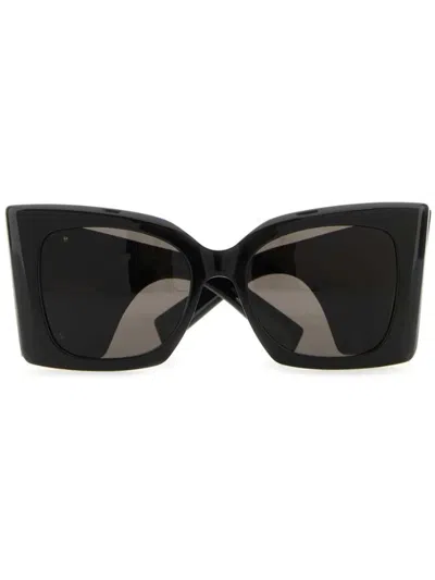 Saint Laurent Sl M119 Blaze Sunglasses In Gold