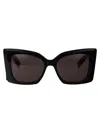 Saint Laurent Sunglasses Sl M119 Blaze 003 In Woman Black Havana Black
