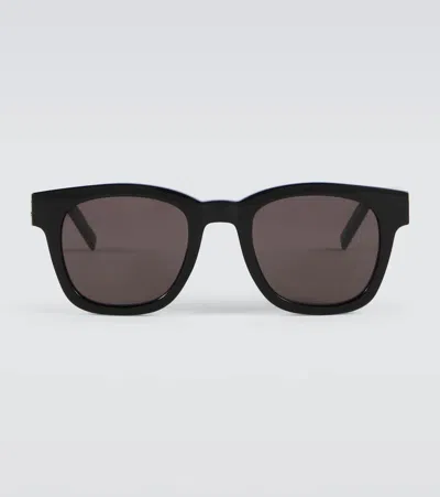 Saint Laurent Sl M124 Square Sunglasses In Black