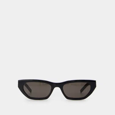 Saint Laurent Sl M126 Sunglasses In Black